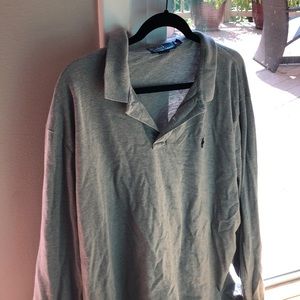Long sleeve polo